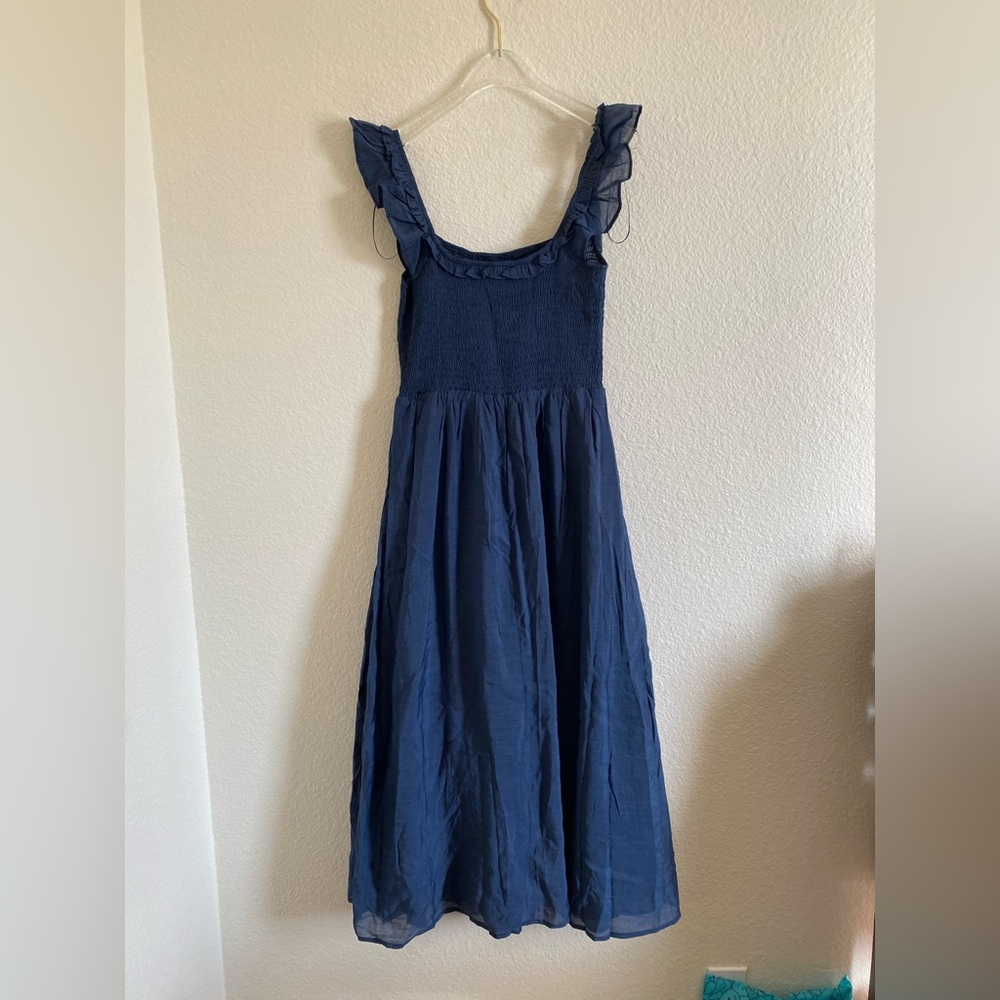 Neuflora Smocked Midi Dress - Picture 4 of 5